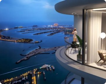 luxury residential property Dubai skyline